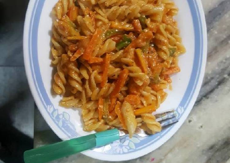 Vegetables pasta