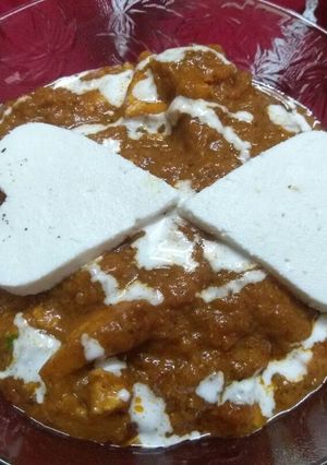 A picture of Shahi paneer.