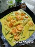 Udang & Tebu Telur Masak Lemak Cili Padi