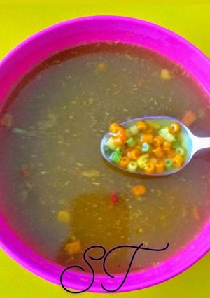 Una foto de Sopa criolla