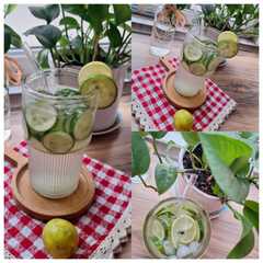 شربت خیار لیمو🥒🍋-レシピのメイン写真
