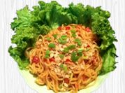Gambar mie setan instan