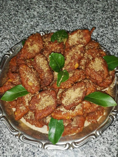 Foto de Bolinhos de jerimu com frutos secos