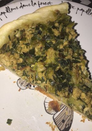 Una foto de Tarta de puerro