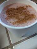 Grape peach watermelon smoothie