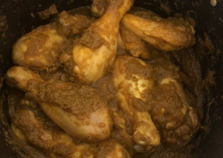 Easiest Way to Prepare Quick Chicken curry