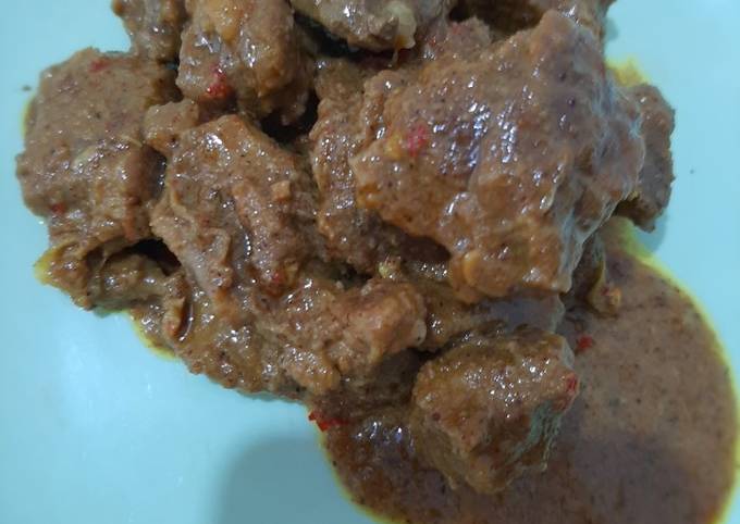 Rendang daging