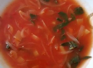Una foto de Sopa de cebolla