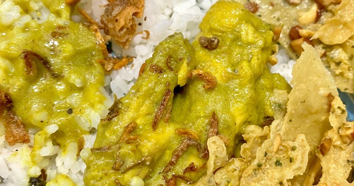 Opor ayam/Singgang ayam