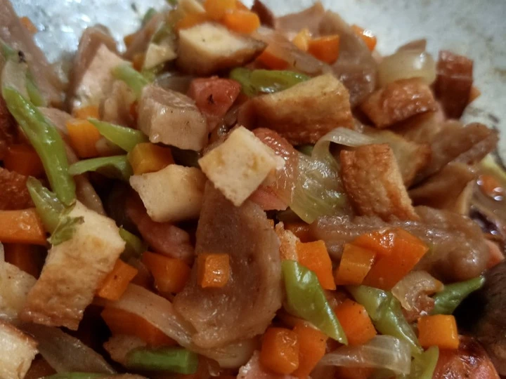 Langkah Gampang Membuat Resep Tongseng pentol sosis wortel buncis yang Enak Banget Anti Ribet, Mantap Sekali