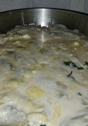 Una foto de Canelones caseros a los 4 quesos