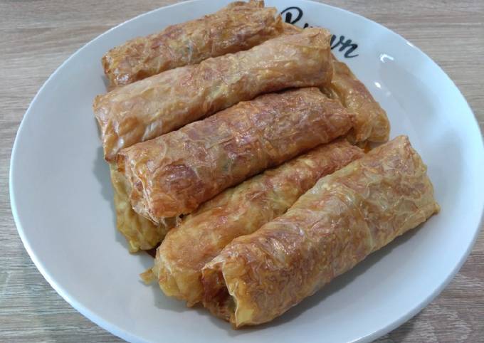 Simple Way to Make Award-winning 腐竹烧卷 Beancurd Hot Roll