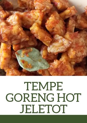 Foto resep Tempe goreng hot jeletot