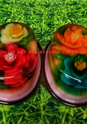 Foto resep Jelly art / pudding art