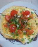 Mì soba trứng và cà chua