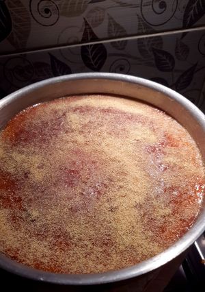 صورة لوصفة الكيكه الرمليه