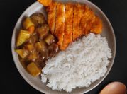 Gambar chicken katsu curry