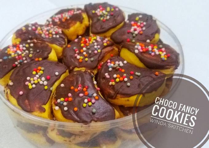 Choco fancy cookies