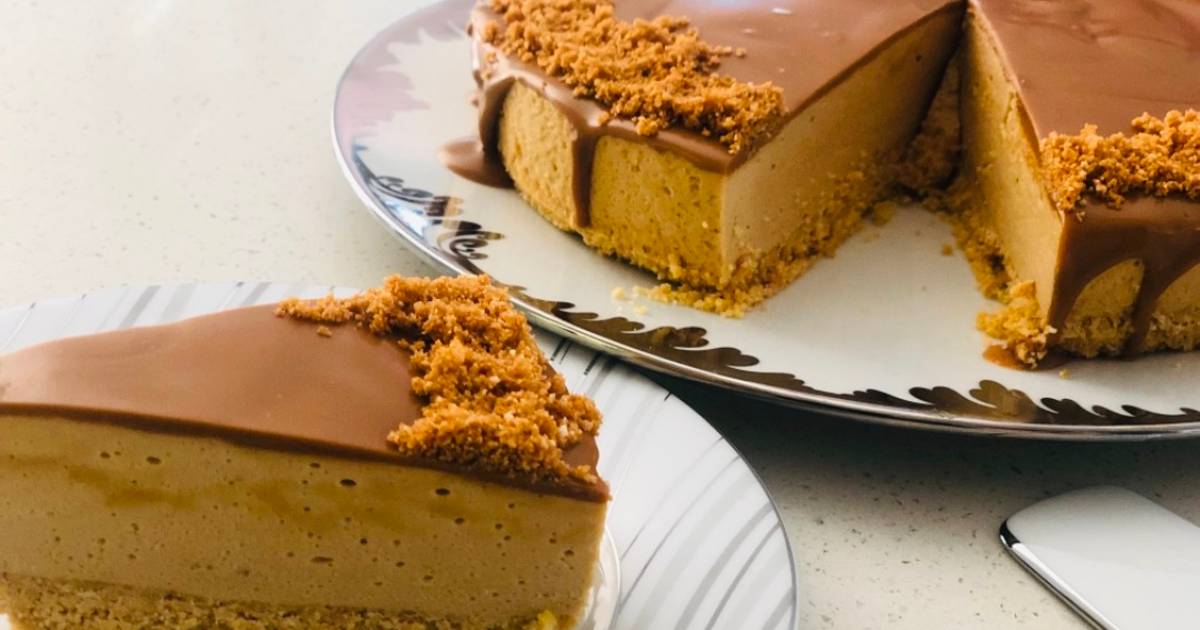 Lotus Biscoff Cheesecake Recipe By Mubina B Cookpad