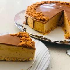 A picture of Lotus Biscoff Cheesecake.