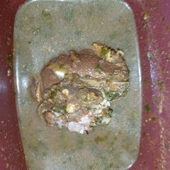 A picture of Goat pepper soup.