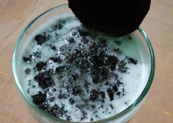 Resep Populer Susu soda oreo yummy😋😋 Sedap