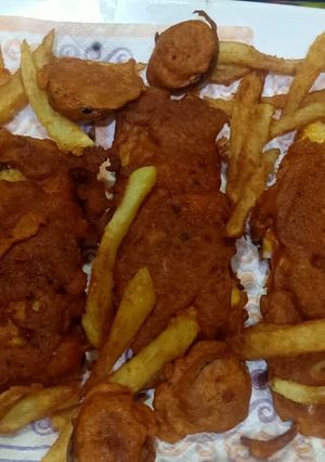 A picture of Crispy fish pakora.