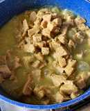 Soya en salsa verde