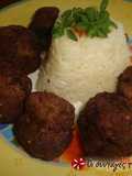 Keftedakia with ouzo