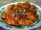 Ayam Goreng saus Madu a la mba Mince
