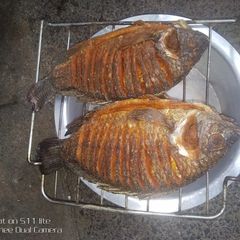 A picture of Fried fish.