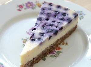 Áfonyás sajttorta recept (Blueberry Cheesecake) recept fotója