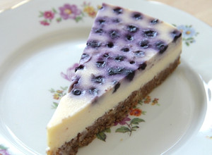 Áfonyás sajttorta recept (Blueberry Cheesecake) recept fotója
