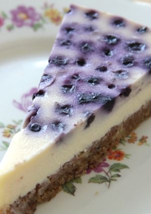Áfonyás sajttorta recept (Blueberry Cheesecake) recept fotója