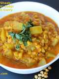 Dudhi Chana Nu Shaak/Lauki Chana Dal ki Subji/ Bottlegourd Gram Curry
