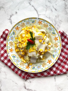 Foto resep Tumis Sawi Putih Jagung