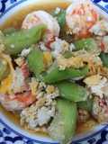 🍴ผัดบวบกุ้ง🍴