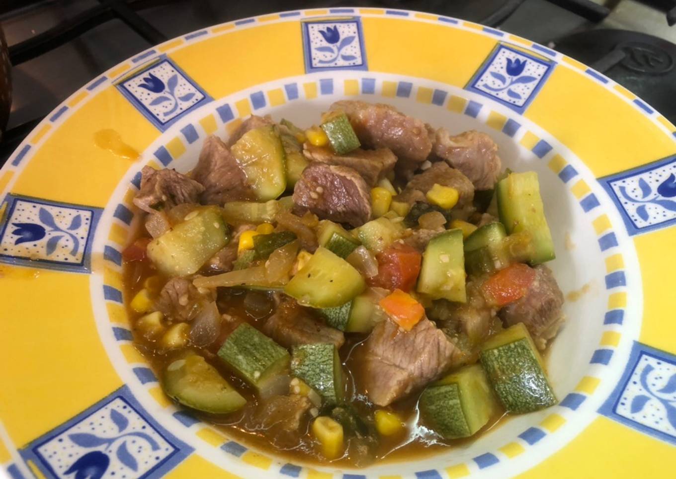 Carne de cerdo en salsa reconciliadora Sonorense