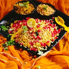 A picture of Indori poha.