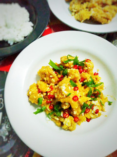 Foto resep Salted Egg chicken (ayam goreng saus telur asin)