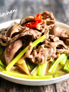 炒豬心 / 家常菜 的食譜成品照片