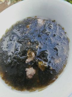 Hình của món Canh rong biển.
