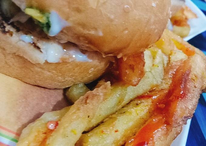 🍔STREET STYLE BUN KABAB 🍔 Recipe