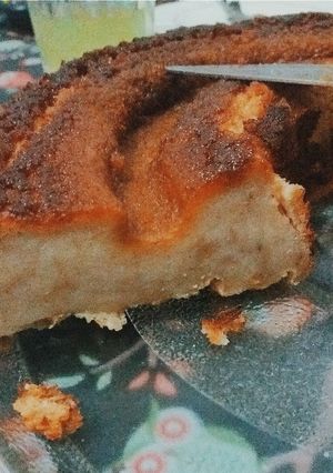 Una foto de Budín de pan sencillo, pero con amor 💓
