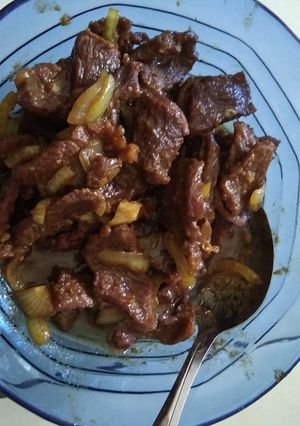 Foto resep Beef teriyaki ga pake ribet