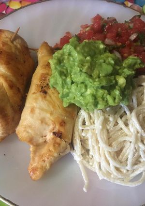 Una foto de Pechugas rellenas