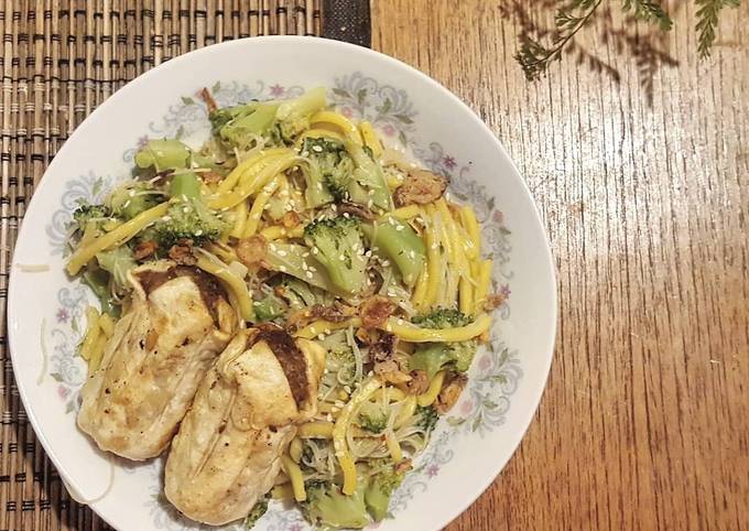 Resep Mie Goreng Dengan Bawang Putih &amp; Jahe, Enak Banget