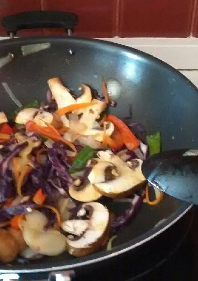 Una foto de Wok con Noodles