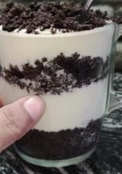 Una foto de Postre de Oreo y Chocolate sin Horno