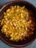 Porotos con mote😋
